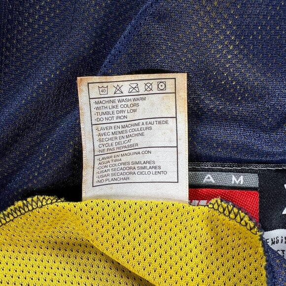 Nike Basketball Jersey Men XL Vintage USA University Michigan Wolverines Webber - Picture 10 of 10